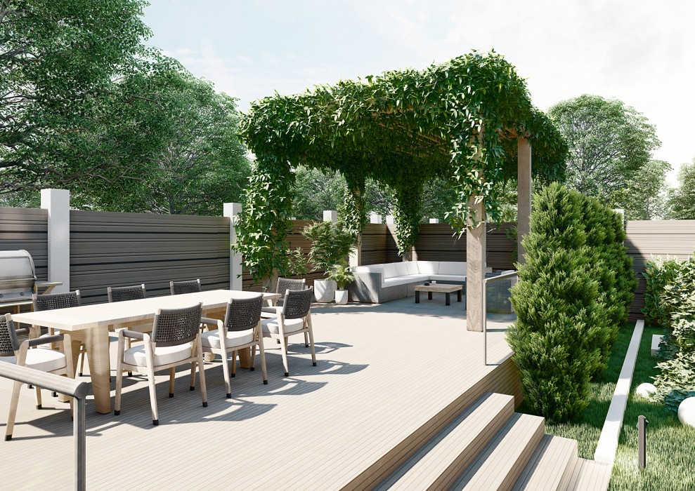 Террасы / веранды . Стиль Эко