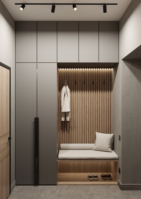 Прихожая . Стиль Современный лофт