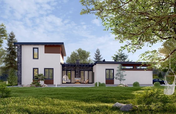 Rg6554 - Двухэтажный дом с шестью спальнями, террасой и гаражом