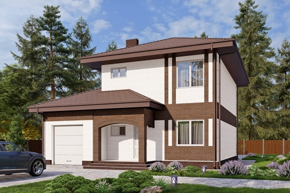 Rg6600 - Двухэтажный дом с гаражом и четырьмя спальнями