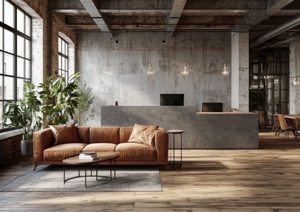 Офис . Стиль Современный лофт